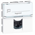 Legrand Mosaic Розетка RJ45 кат. 5е UTP 8 контактов 2 модуля белый