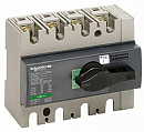 Schneder Electrc nterpact NS160 Выключатель-разъединитель модульный на Dn-рейку 4P с чёрной рукояткой