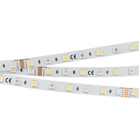 Arlight LUX Лента RT6-5050-60 24В SMD 5060 60LED/м 14,4Вт/м RGB-Day