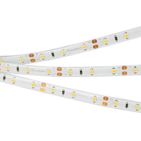 Arlight LUX Лента RTW 2-5000SE 12В SMD 3528 60LED/м 4,8Вт/м Холодный свет