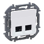 Legrand Inspiria Белый Розетка информационная RJ 45 - категория 6 - UTP