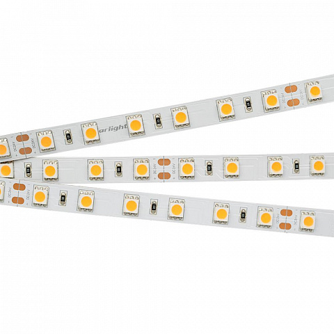 Arlight LUX Лента RT 2-5000 24В SMD 5060 60LED/м 14,4Вт/м Нейтральный белый свет