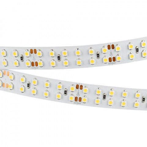 Arlight LUX Лента RT 2-5000 24В SMD 3528 240LED/м 19,2Вт/м Холодный свет