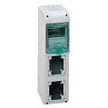 Schneider Electric Kaedra Бокс навесной для разъёмов 460х138х178мм, 5мод+2отв, IP65