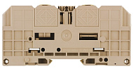 Weidmuller Клеммник проходной WFF 70 винт 70 мм.кв бежевый