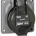 Legrand Встраиваемая розетка Hypra - IP 44 - 2К+З - бытовая - 250 В - 16 А - пластик