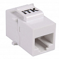 ITK Проходной адаптер кат.5E UTP, RJ45-RJ45, тип Keystone Jack