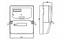 Энергомера ЦЭ6803В 1 230В 5-60A 3ф.4пр.М7 Р32 Счетчик 3Ф 1Т min 5A/ max 60A 230В/400В класс 1 D+Щ ЭМОУ