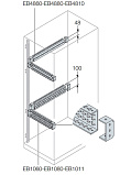 ABB IS2 Траверса С-образная для установки аксессуаров и частичных плат 48х600мм