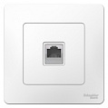 Schneider Electric Blanca Белый Розетка компьютерная скрытой установки RJ45 кат.5E